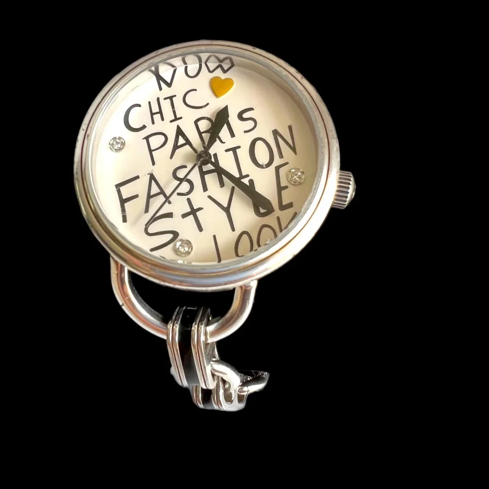 Brighton FASHIONISTA Watch Paris Fashion Style Chic Crystals Bold New battery